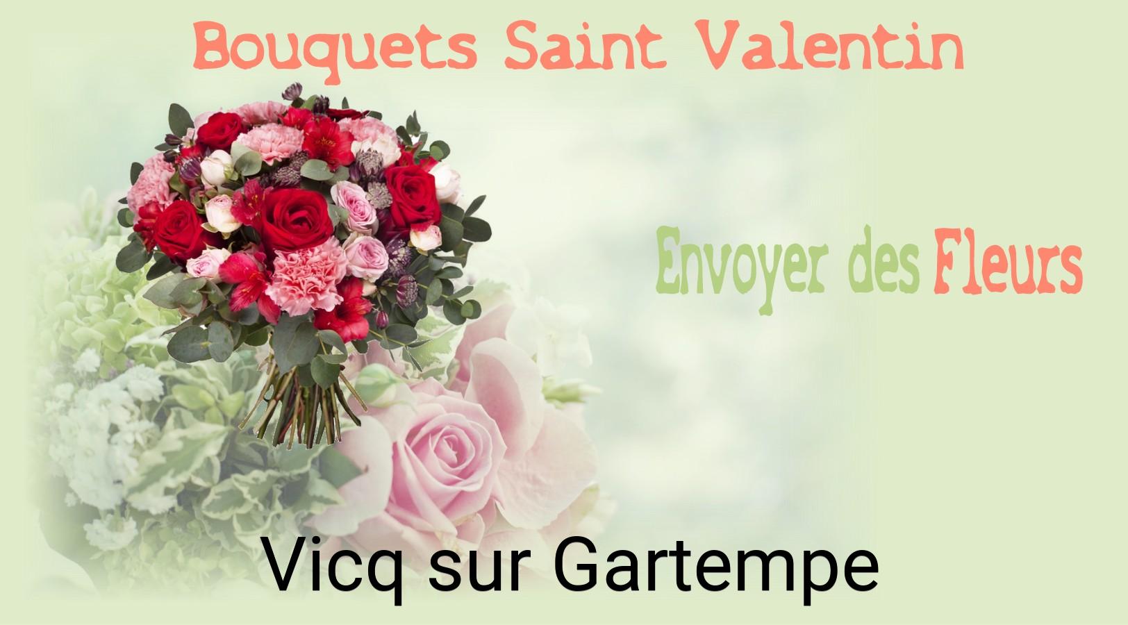 Roses de Saint-Valentin livrées à Vicq-sur-Gartempe